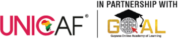 Unicaf and GOAL logo.