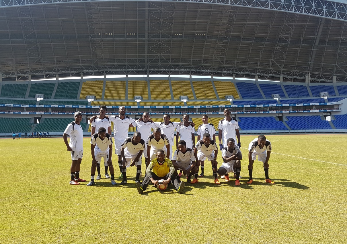 Unicaf University Malawi Staff Love to Play Football