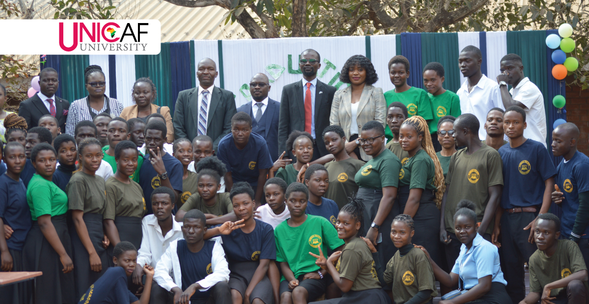Unicaf University Engages Students at Kamuzu Palace CDSS Graduation Ceremony