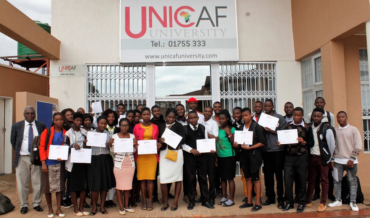 New Groups of Secondary School Graduates Benefit from Free Computer Lessons at Unicaf University Malawi