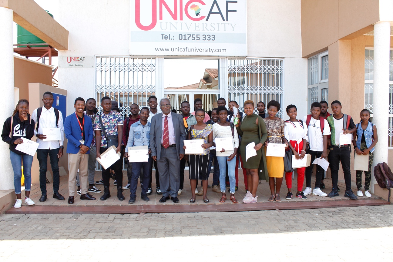 Unicaf University Malawi continues to offer free computer training to secondary school graduates