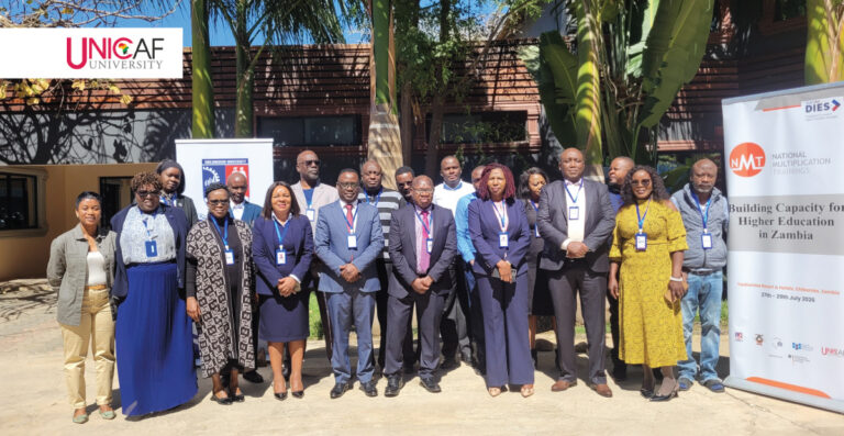 unicaf university zambia daad training workshop august 2026