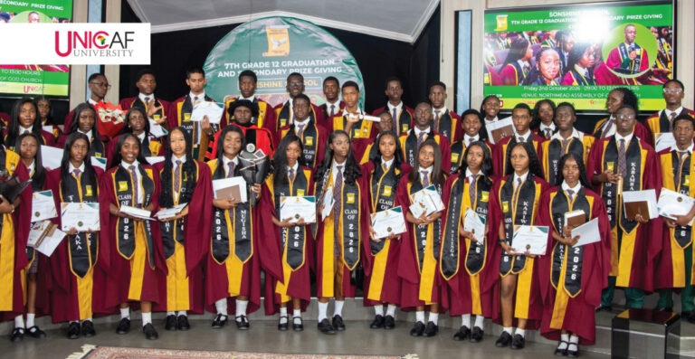 Unicaf University Supports Sonshine School Graduation Ceremony