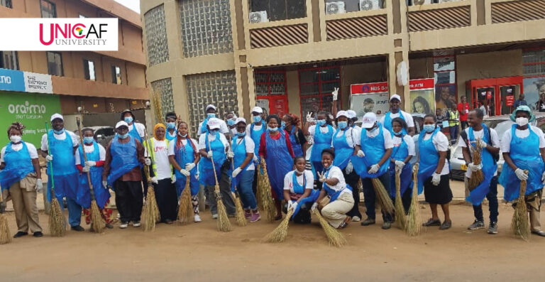 Unicaf University Leads Plastic-Free Initiative with Street Cleanup in Lilongwe