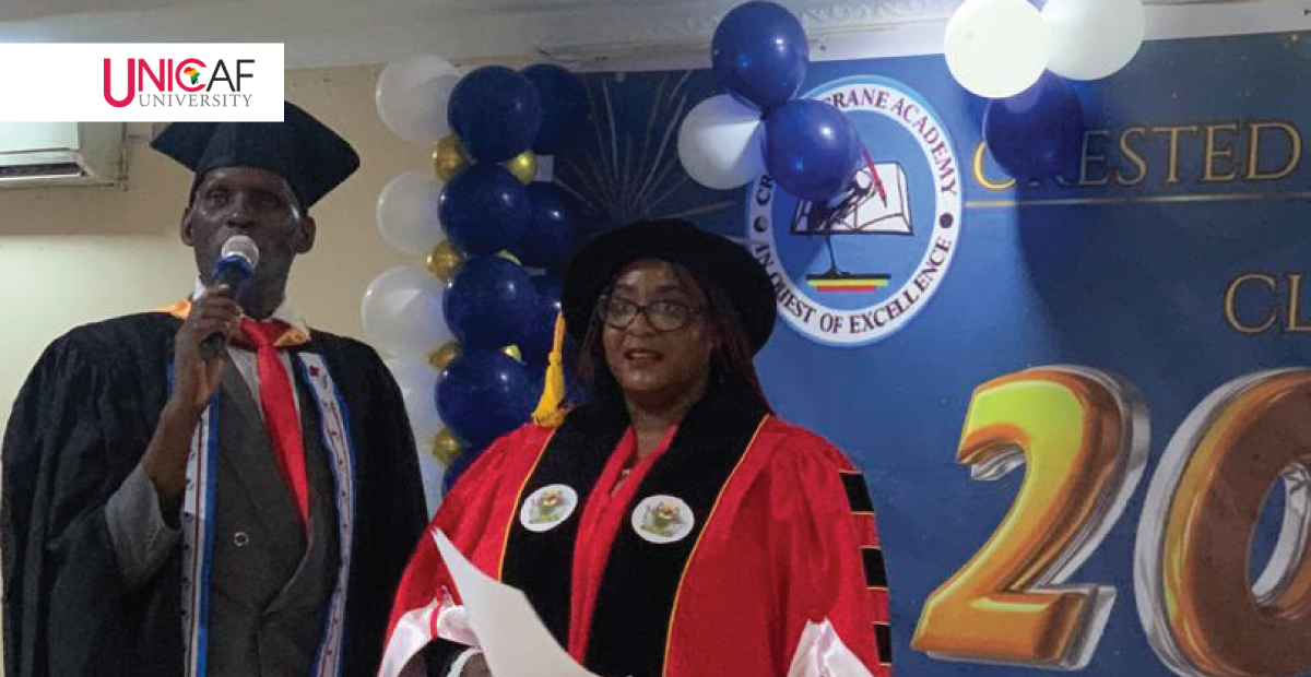 Unicaf University Sponsors Crested Crane Academy Graduation