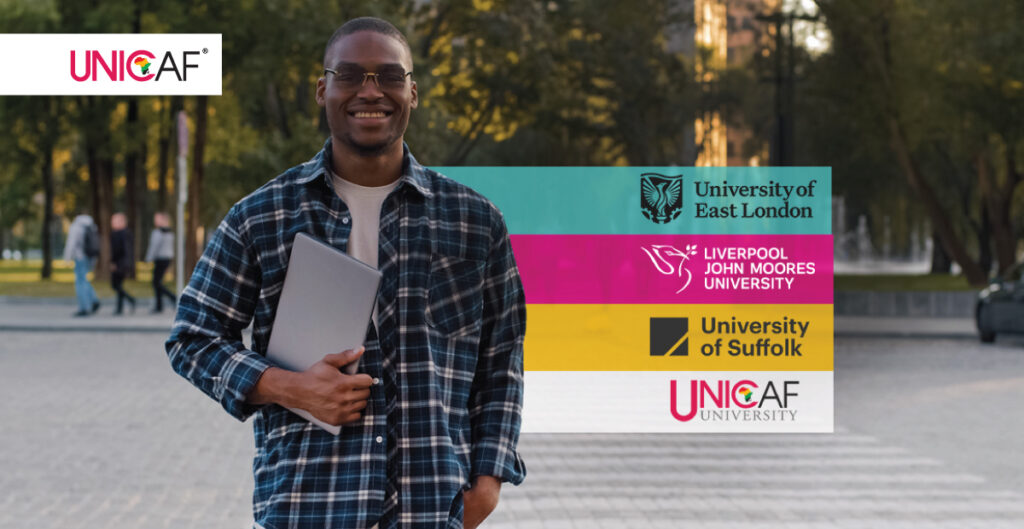Scholarship options for students at Unicaf