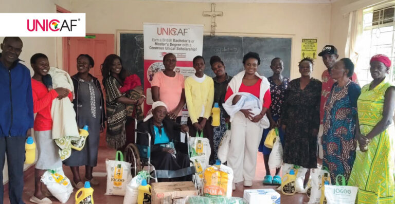 Unicaf Supports Vulnerable Families Through CSR Initiative in Nyalenda