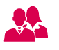 Two figures icon