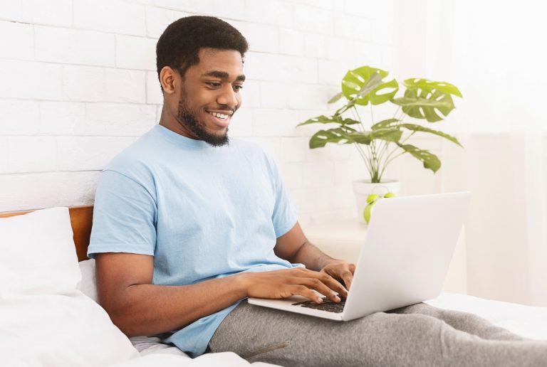 working from home
