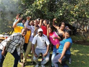 UNICAF Staff in Zambia Get Together