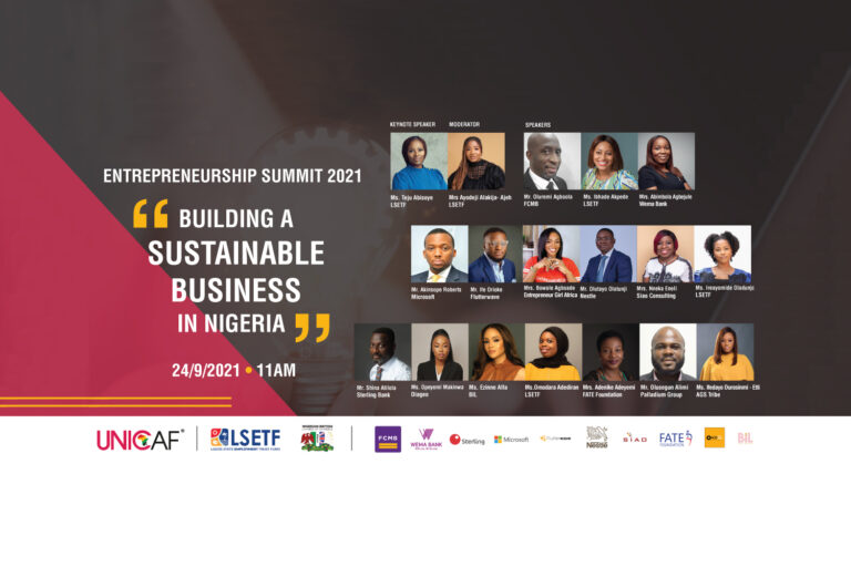 Unicaf Celebrates the Entrepreneurship Summit Day | Nigeria 2021