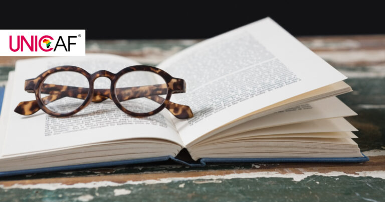 Book with Glasses