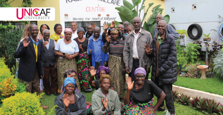 Unicaf University and the University of Huddersfield Delegation Visits Kabiko’s Home-Based Care Centre for the Elderly