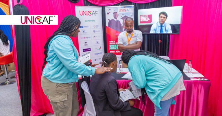 Unicaf Triumphs at the 26th Nairobi International Education and Career Fair 2024