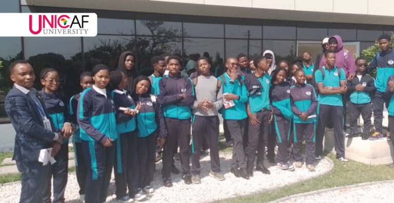 Unicaf University in Zambia Hosts Ashford Academy for Campus Tour and Career Talk
